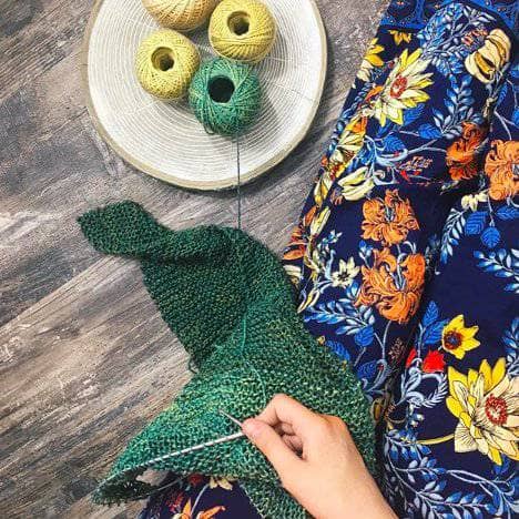 Coastal Winds Shawl Knit Pattern - view 2