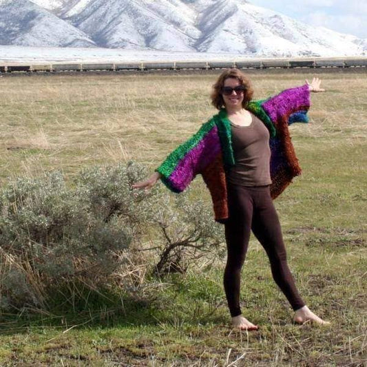 Kimono Duster Crochet Pattern - view 2