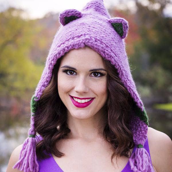 Forest Friends Wool Hat Pattern - view 5