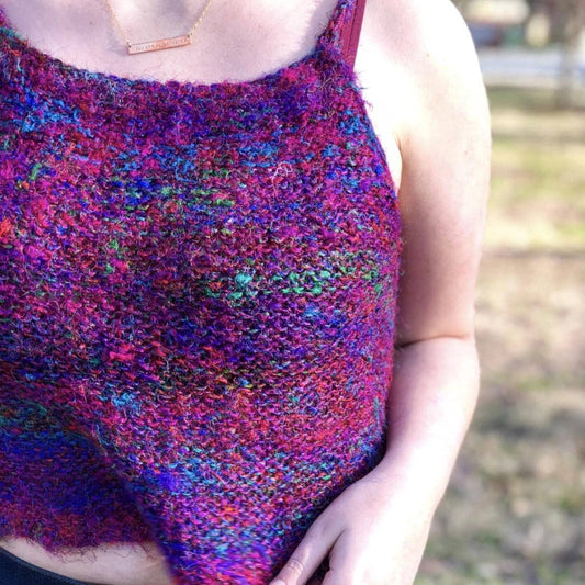 Get It, Girl Crop Top Knit Pattern - view 2