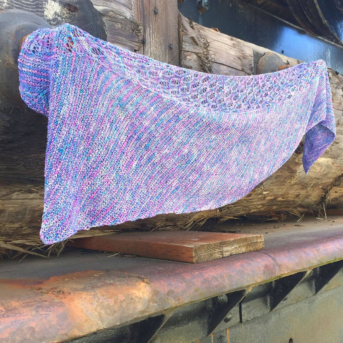 Joyous Mermaid Shawl Knitting Kit - view 17