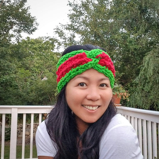 Mexicali Dreams Winter Headband Crochet Pattern - view 2