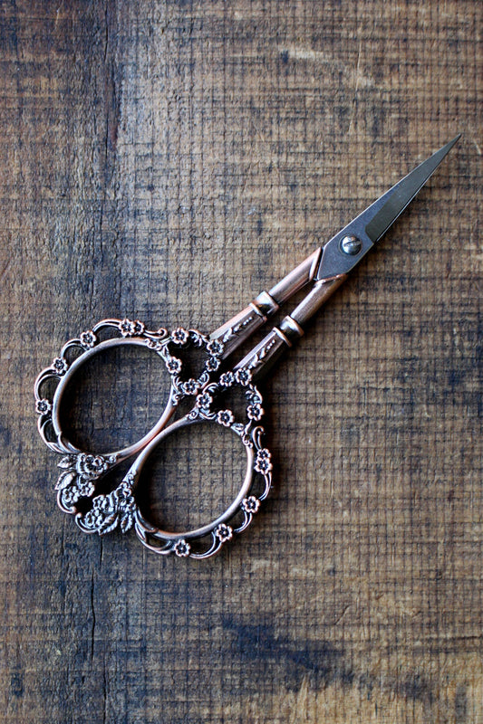 Victorian Scrollwork Embroidery Scissors - view 2