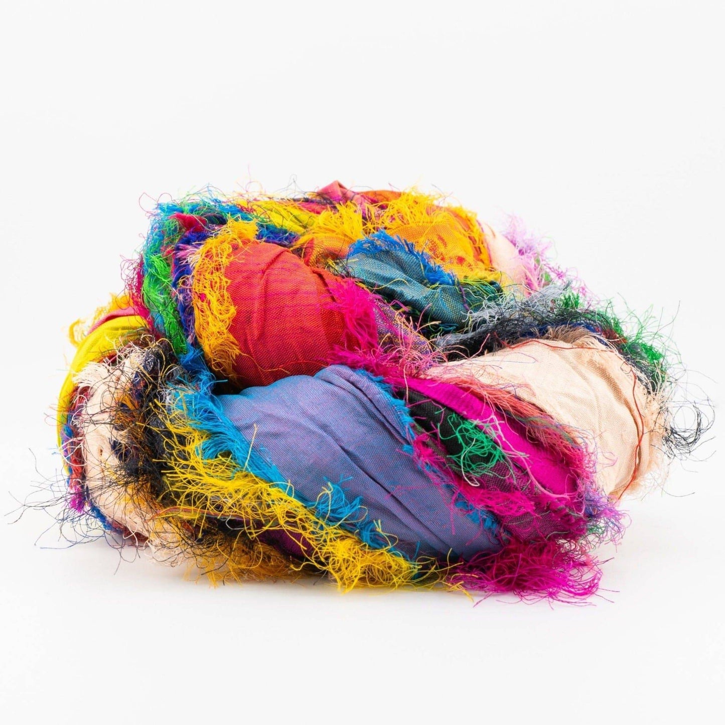 "Nicole's Favorite Ribbon" Recycled Sari Silk – Tibet Jewels - view 5