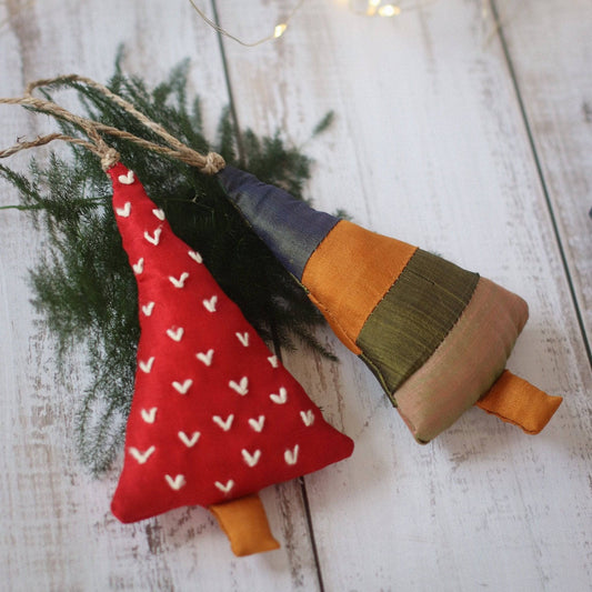 Rustic Christmas Trees Sewing Pattern - view 2