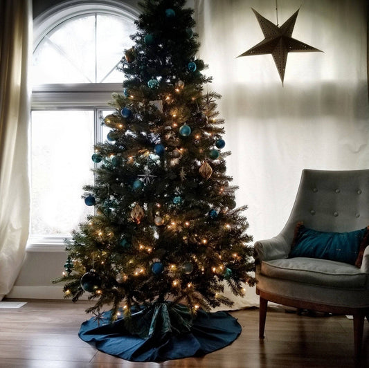 Sari Christmas Tree Skirt Sewing Pattern - view 2