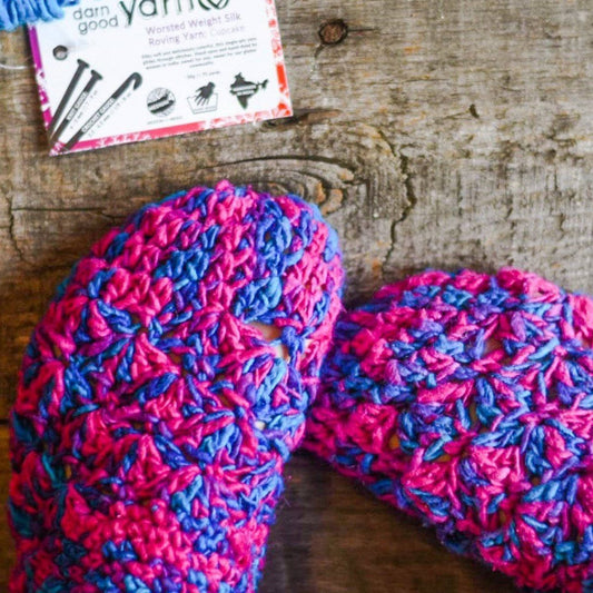 Silk Mer-Slippers Crochet Pattern - view 2