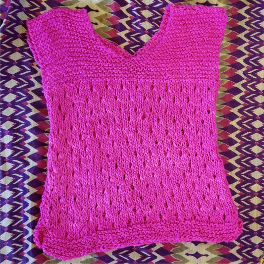 Spring Fling Tee Knitting Kit - view 2