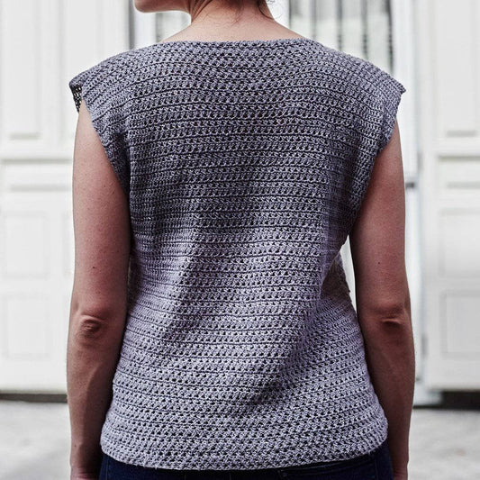 The Crossed Stitched Top Crochet Kit - view 2