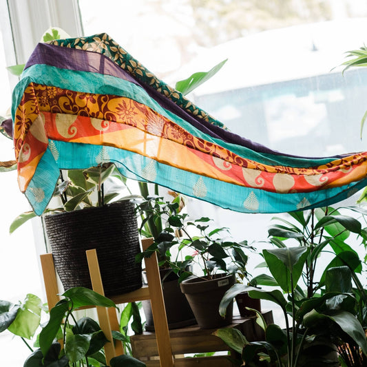 The Medley Sari Silk Scarf - view 2