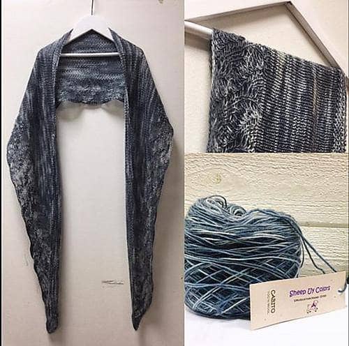 End of Summer Shawl Kit - view 2