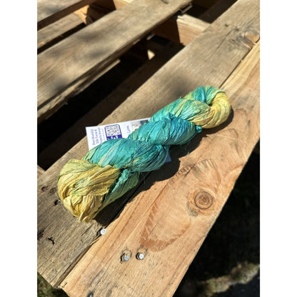 Artisan Recycled Sari Ribbon Yarn – Sari Treasures in Every Strand - view 68