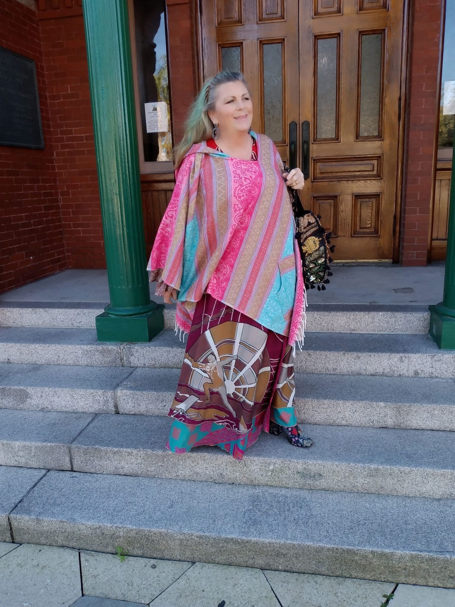Nanda Hooded Poncho - view 16