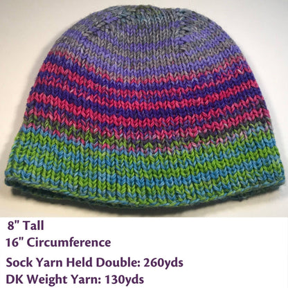 #BossBeanie Knit Pattern - view 5