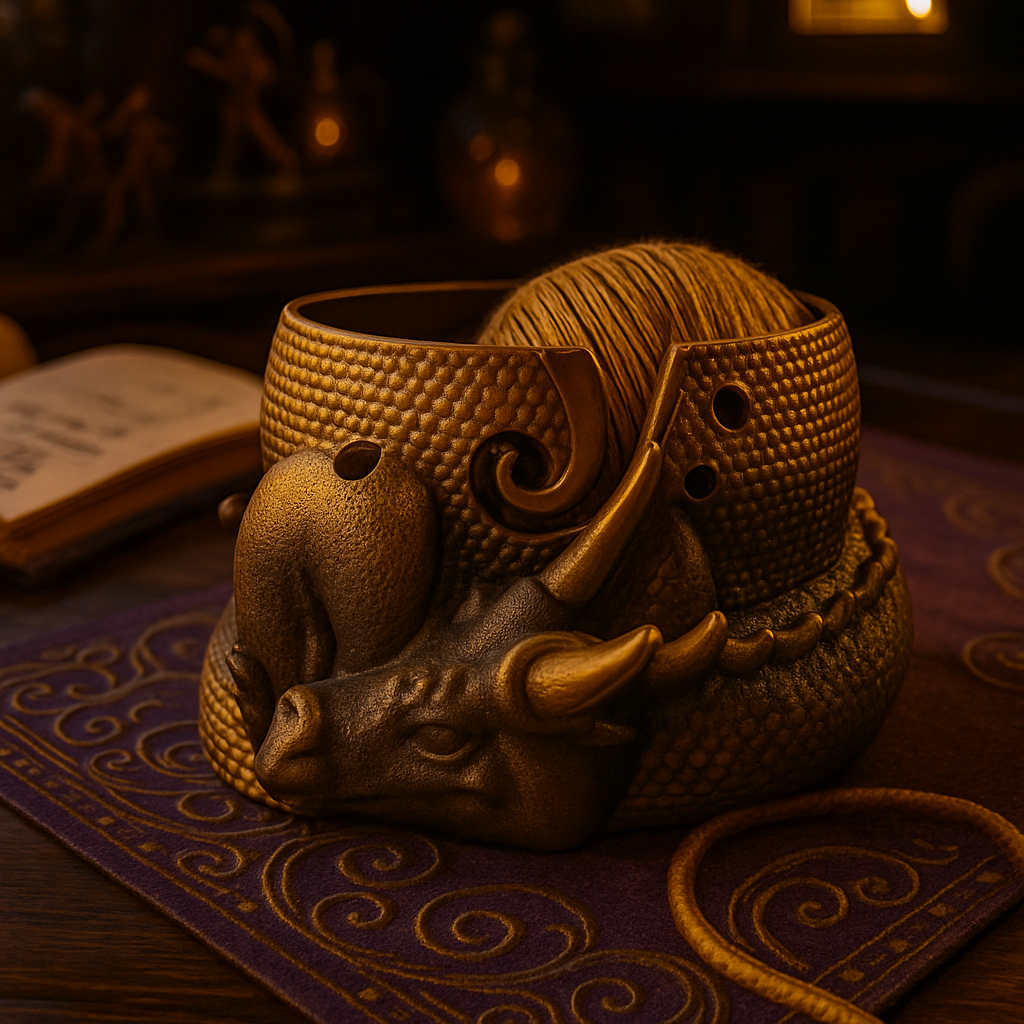 Enchanted Dragon Yarn Bowl - view 8