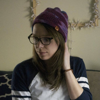 Classic Double Brim Hat Knit Pattern - view 5
