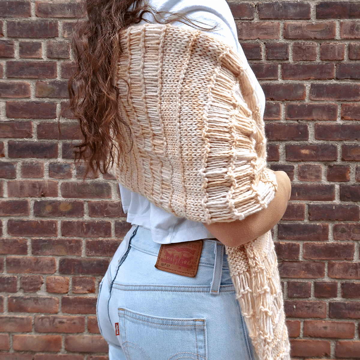 Spring Vibes Shawl Knit Kit - view 2