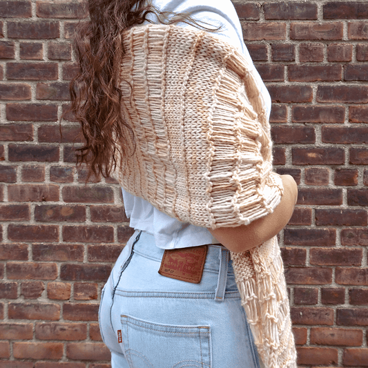 Spring Vibes Shawl Knit Kit - view 2