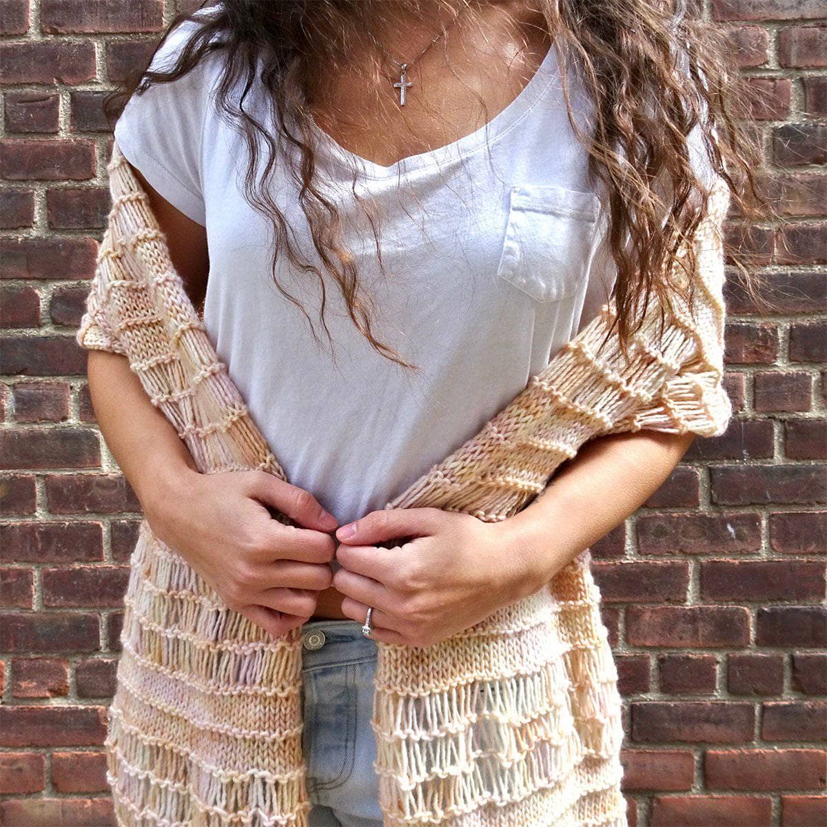 Spring Vibes Shawl Knit Kit
