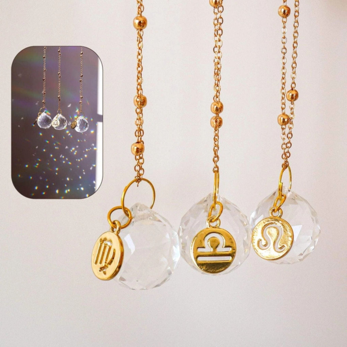 Zodiac Car Suncatcher - Mirror Charm - view 3