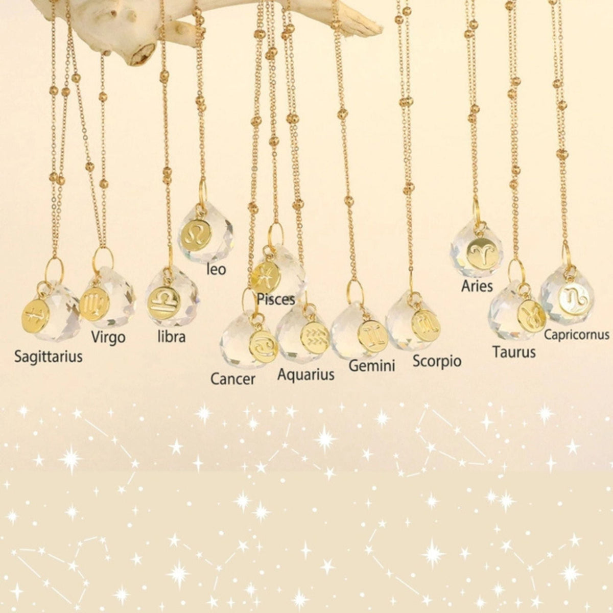 Zodiac Car Suncatcher - Mirror Charm - view 2