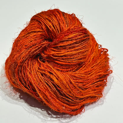 Recycled Silk Yarn "Lux Adventure" - view 25