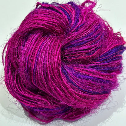 Recycled Silk Yarn "Lux Adventure" - view 20