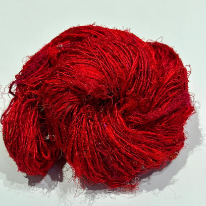 Recycled Silk Yarn "Lux Adventure" - view 21