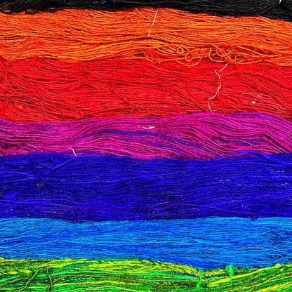Recycled Silk Yarn "Lux Adventure" - view 19