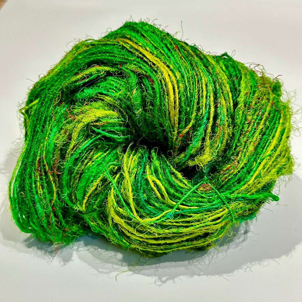 Recycled Silk Yarn "Lux Adventure" - view 26
