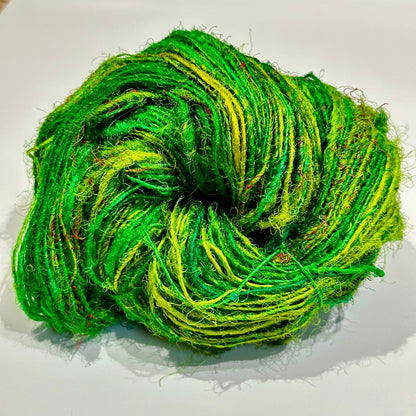 Recycled Silk Yarn "Lux Adventure" - view 26