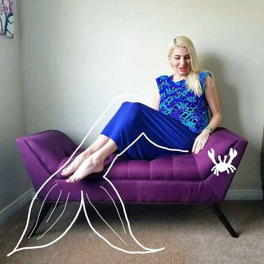 Mermaid Splash Crochet Summer Top Pattern - view 2
