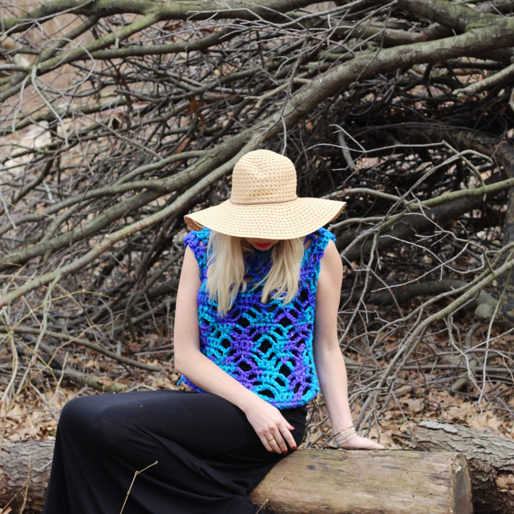 Mermaid Splash Crochet Summer Top Kit - view 2