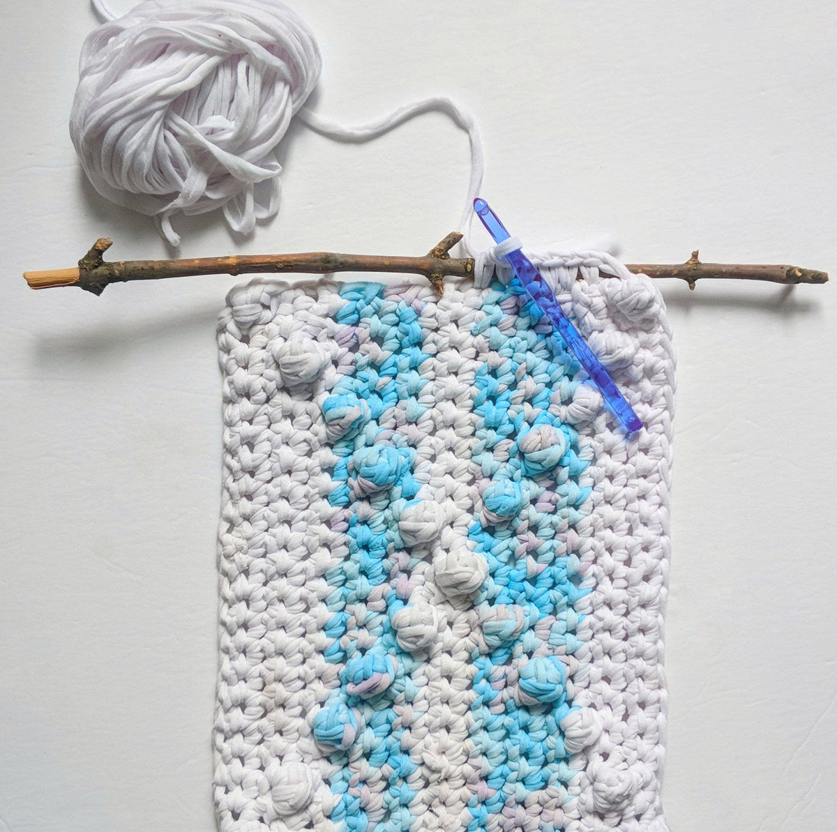 X Marks The Spot Wall Hanging Crochet Pattern - view 2