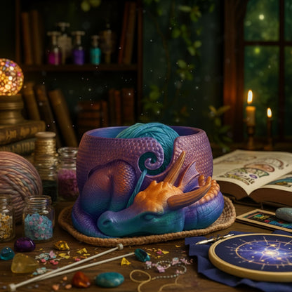 Enchanted Dragon Yarn Bowl - view 6