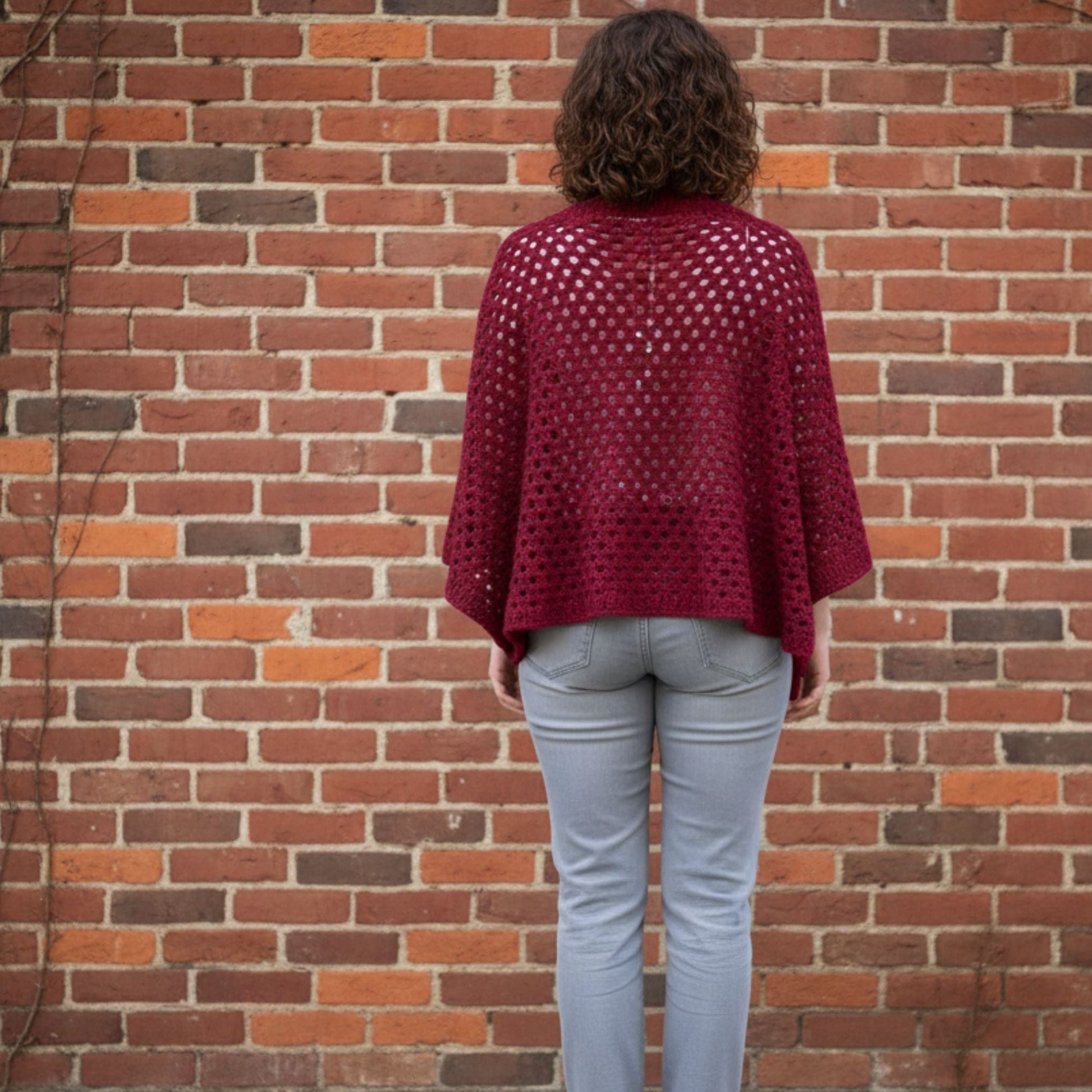 Granny Square Cardi Crochet Pattern - view 2