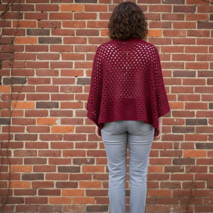 Granny Square Cardi Crochet Pattern - view 2