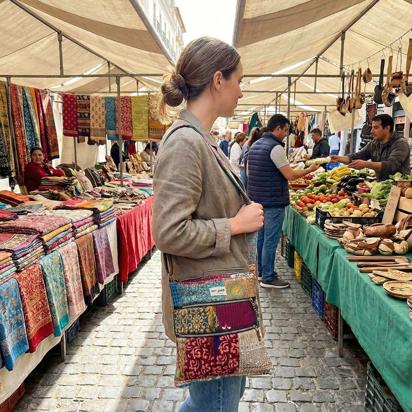 Boho Hippie Crossbody Bag - view 3
