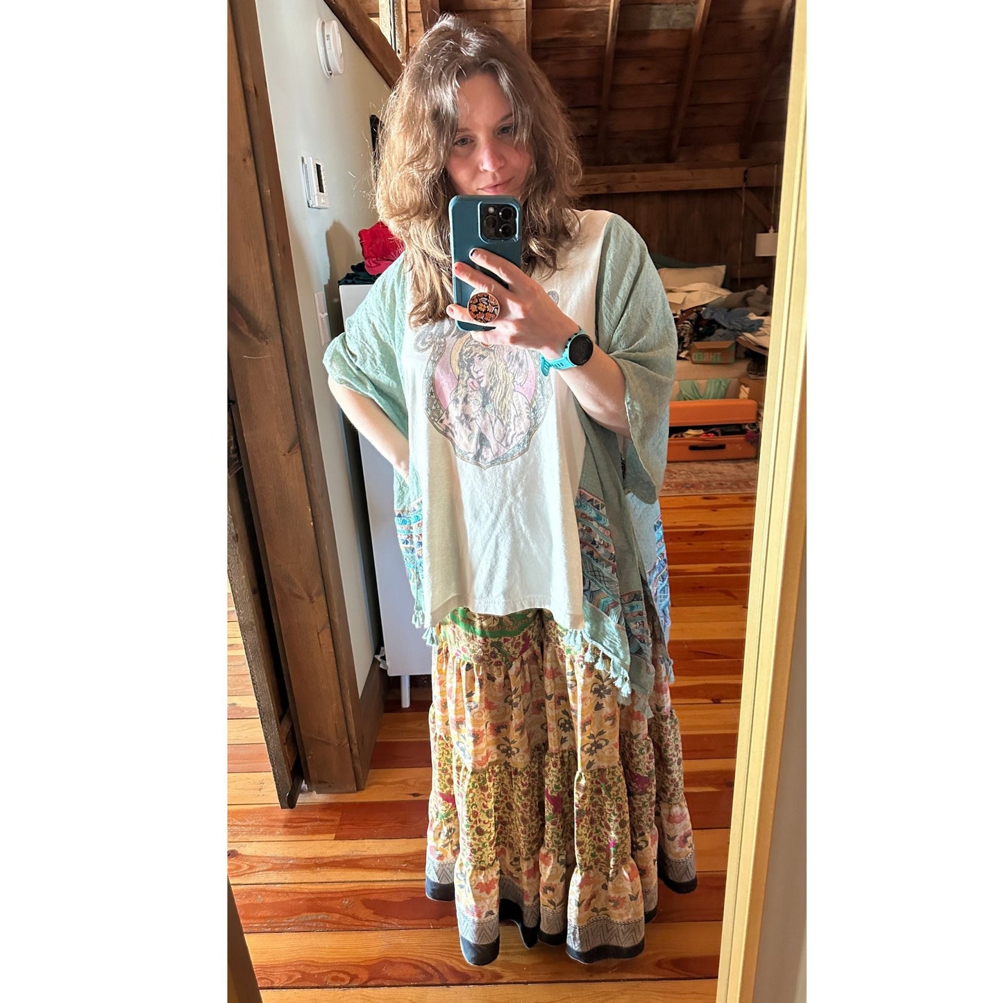 Limited Edition: Woodstock Dreams Fiesta Sunset Skirt - view 8