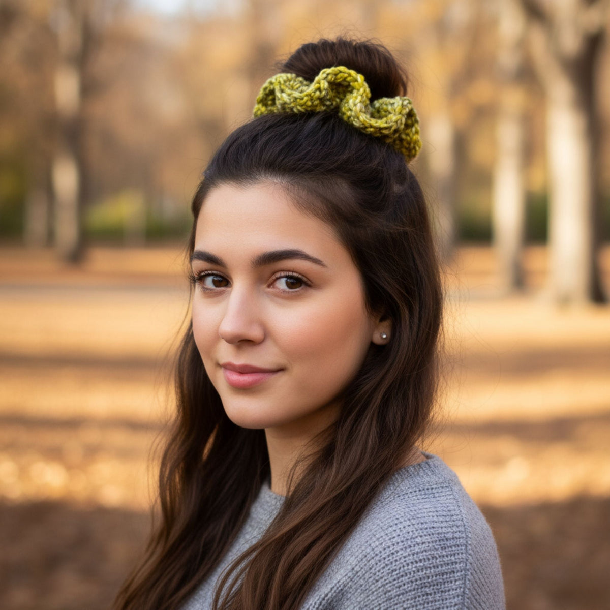 Triple Ripple Scrunchie & Pleated Headband Pattern Set – Knit & Crochet
