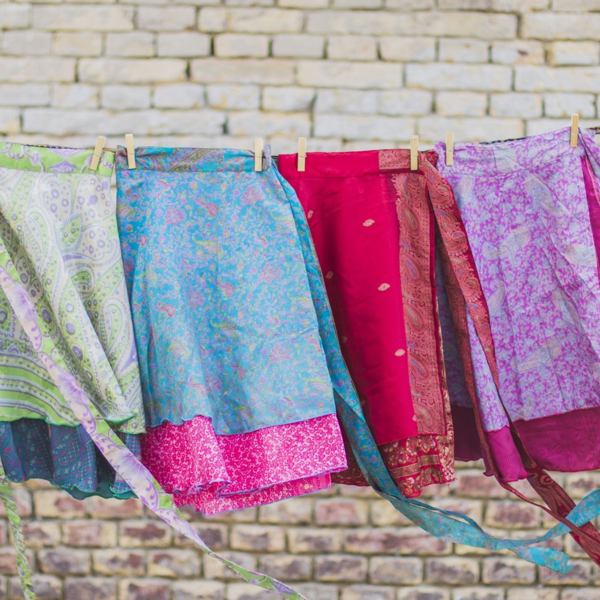 Made With Love: The Original Sari Wrap Skirt - view 11