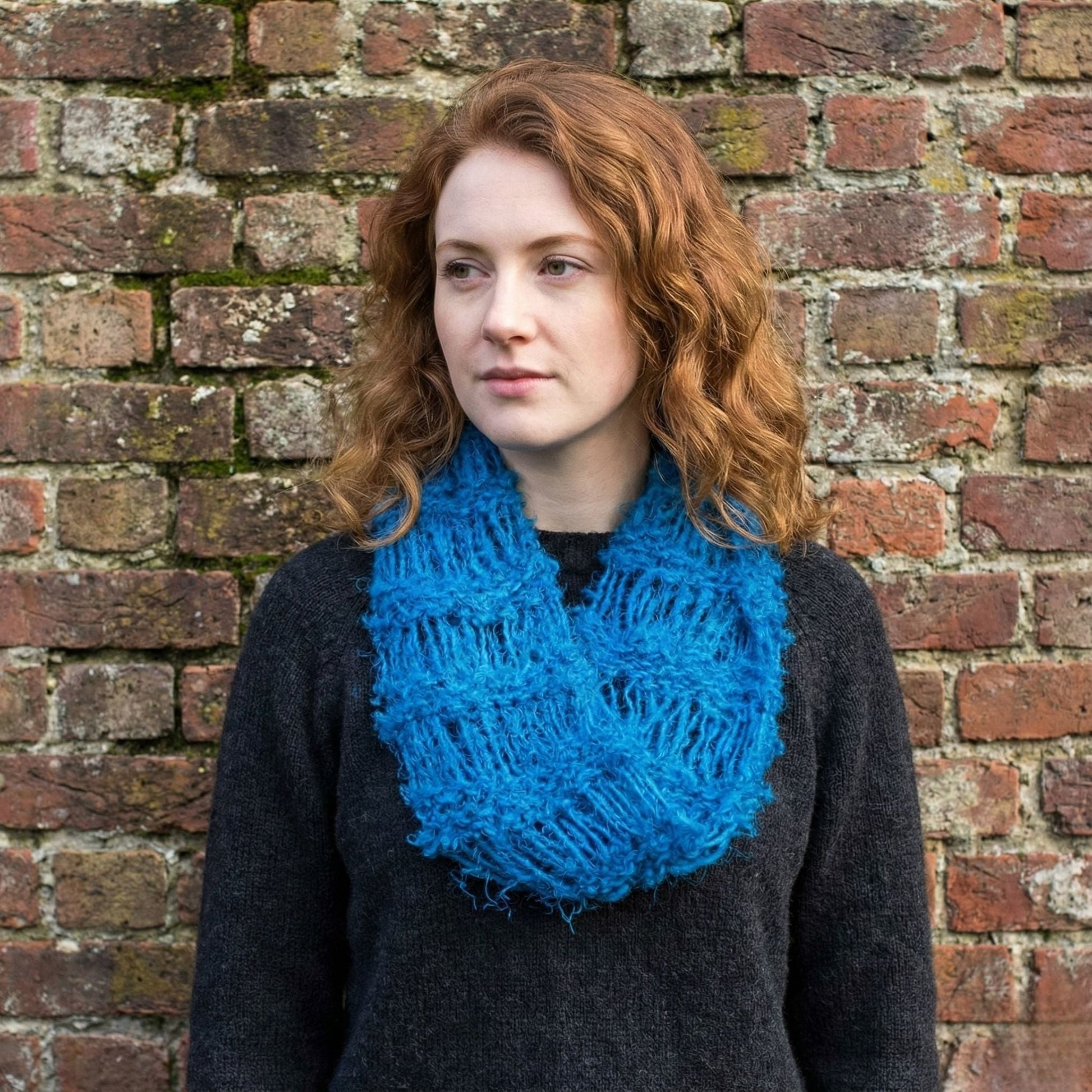 Elongated Cowl Knit & Crochet Pattern