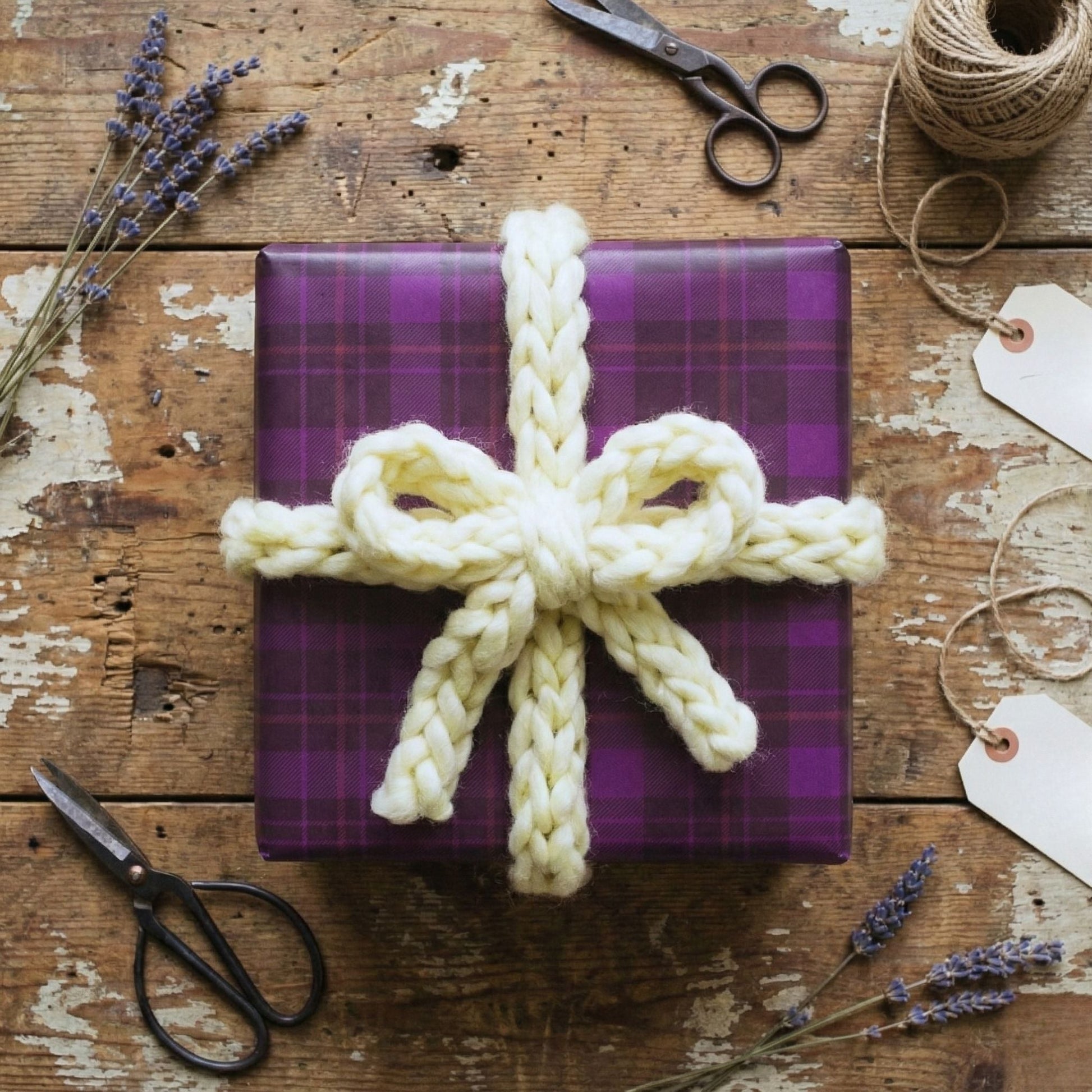 Crochet Pom Gift Bow Pattern – Reusable Handmade Gift Wrap Accent - view 3