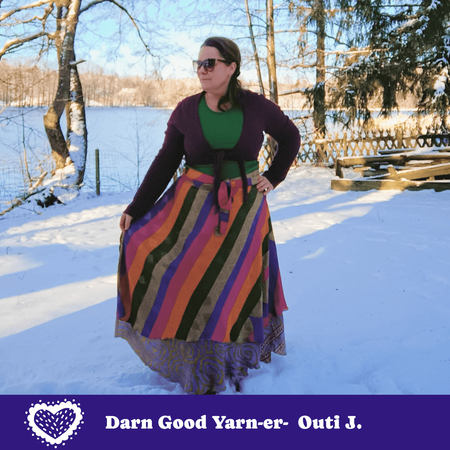 Made With Love: The Original Sari Wrap Skirt - view 8