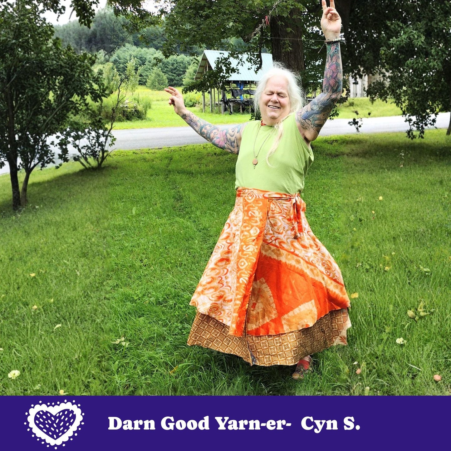 Made With Love: The Original Sari Wrap Skirt - view 3