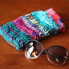 Sunglasses Knitted Pouch Pattern