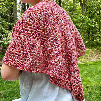 A Walk in the Garden Shawl Crochet Pattern - view 2