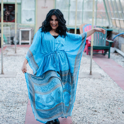 Aanya Adjustable Long Kaftan Dress - view 2