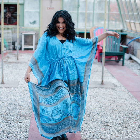 Aanya Adjustable Long Kaftan Dress - view 2
