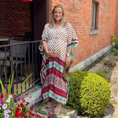 Aanya Adjustable Long Kaftan Dress - view 5